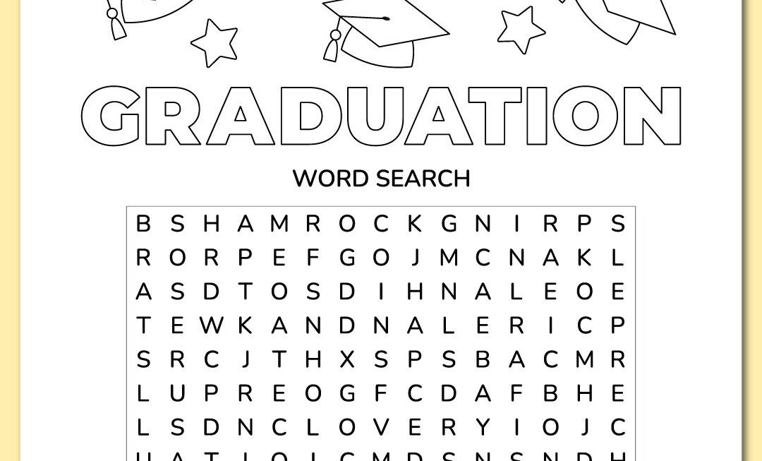 Graduation Word Search Free Printable Word Search Maker