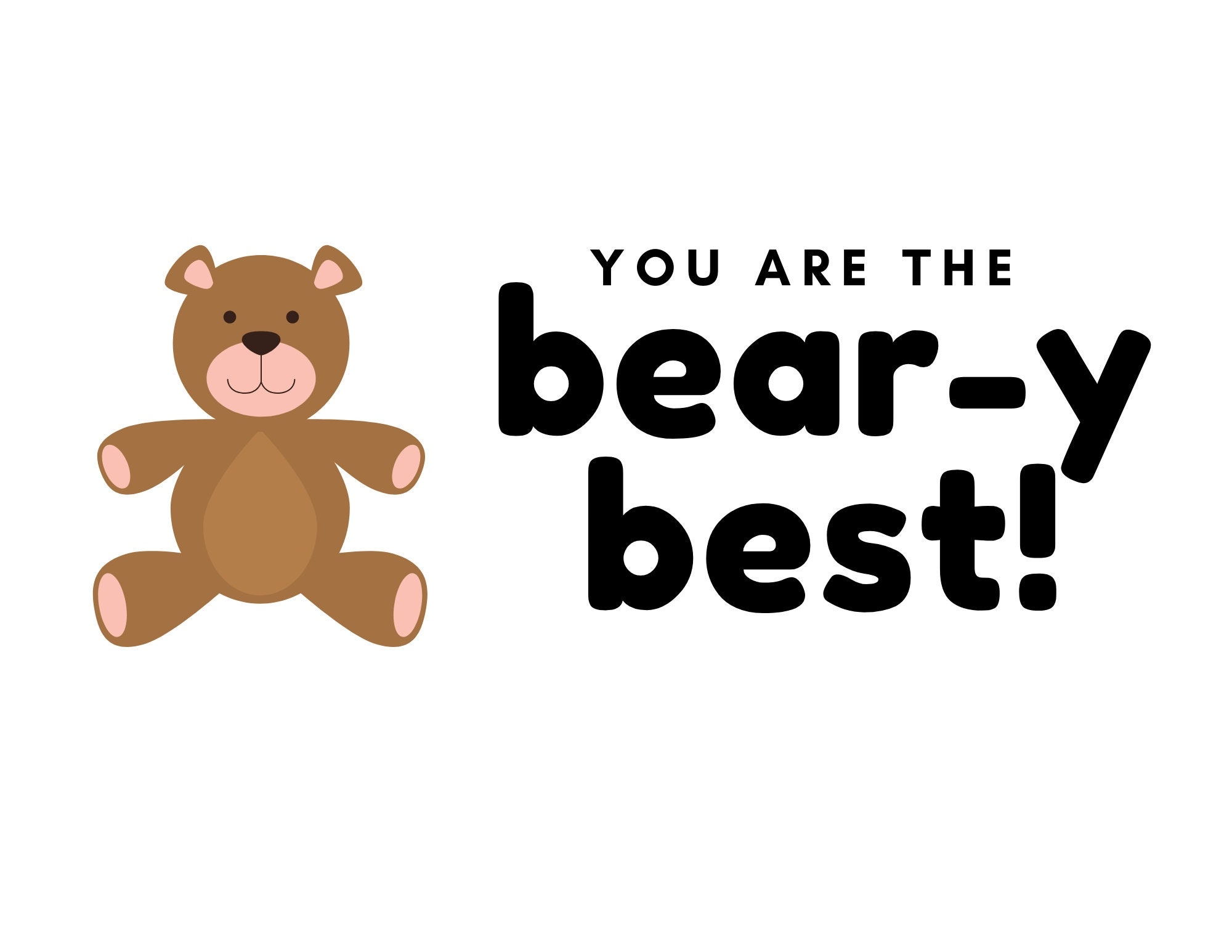 Gummy Bear Teacher Appreciation Printable
