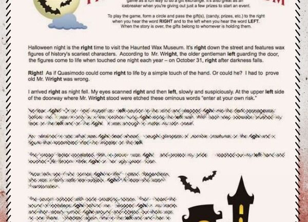 Halloween Left Right Game Halloween Games For Kids Halloween School
