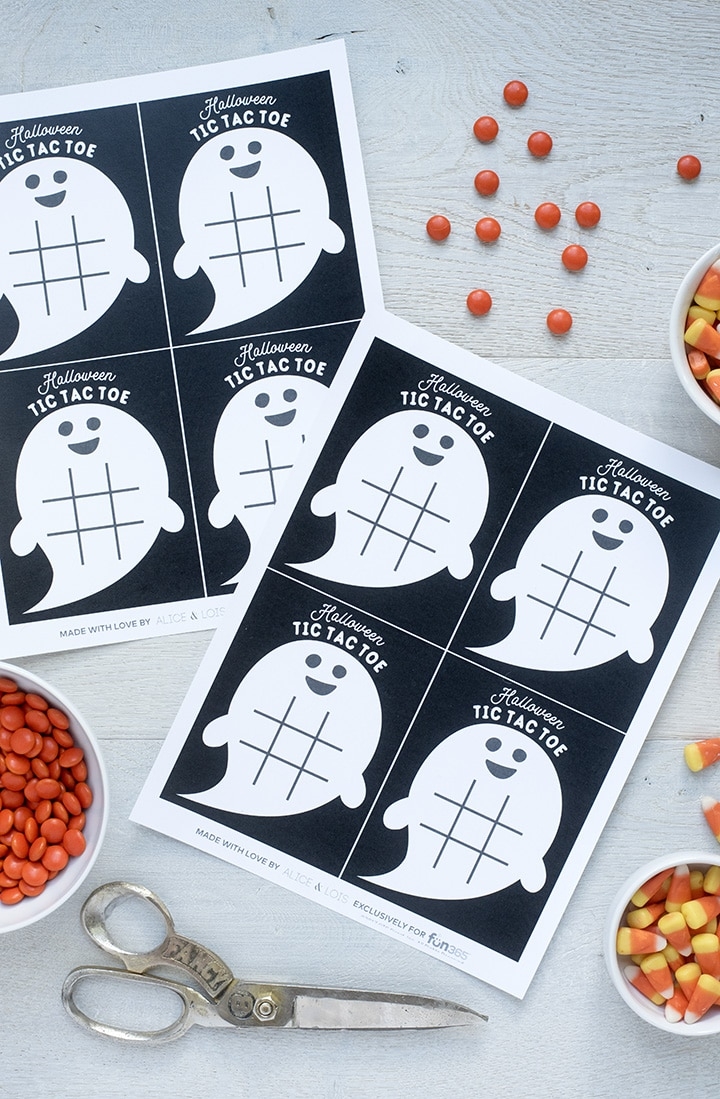 Halloween Tic Tac Toe Printable Printable Templates Protal