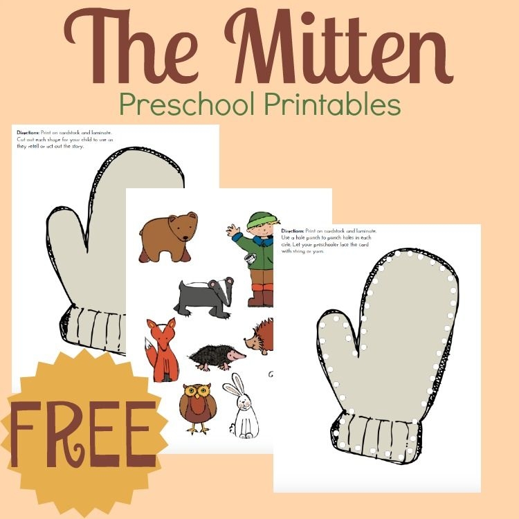 Hands On Fun For Jan Brett S The Mitten Homeschool Preschool Winter