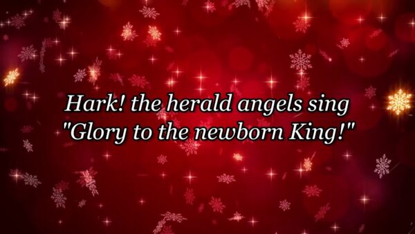 Printable Hark The Herald Angels Sing Lyrics
