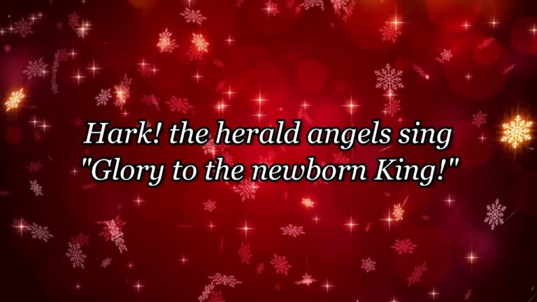 Hark The Herald Angels Sing Lyrics YouTube