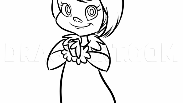 How To Draw Cindy Lou Who Step By Step Guide