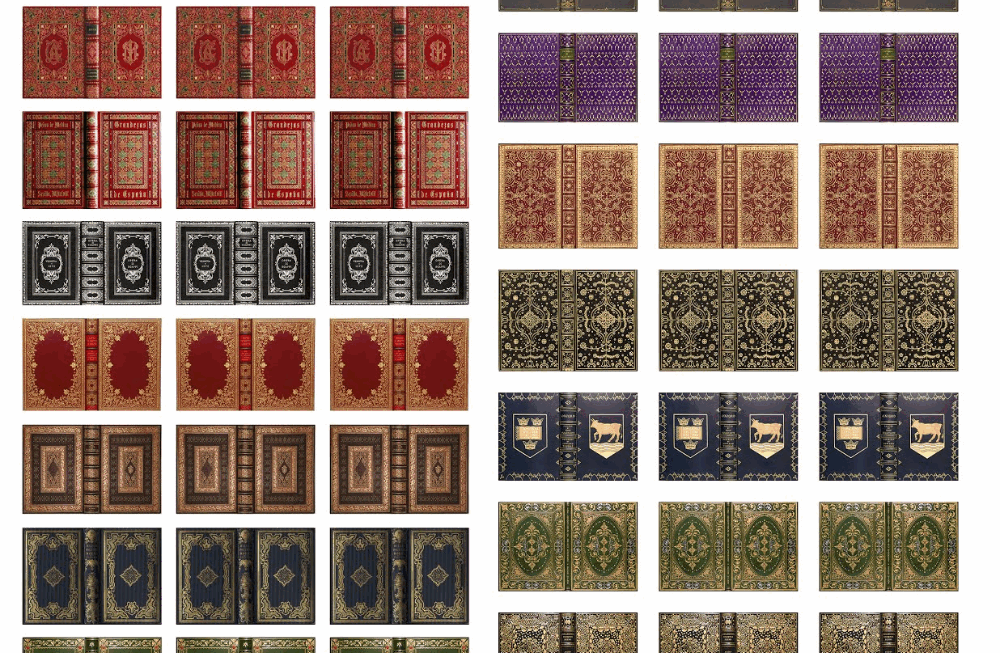 How To Make Miniature Antique Books And Free Printable Mini Books Diy