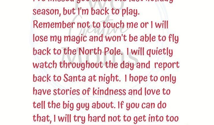 I M Back Elf Letter Printable Printable Word Searches