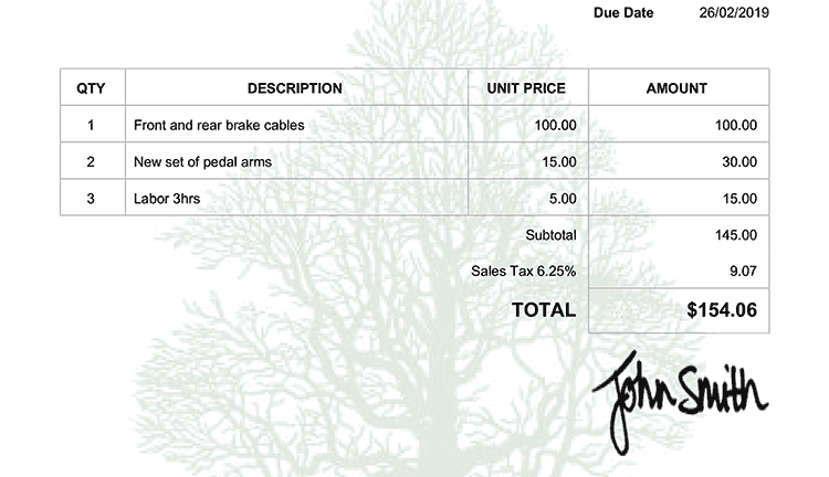 Invoice Template Us Tree Free Receipt Template Receipt Template