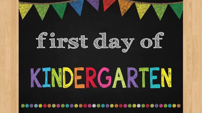 Kindergarten Sign Printable