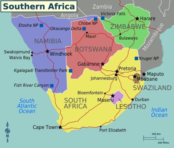 Flag Of South Africa Printable