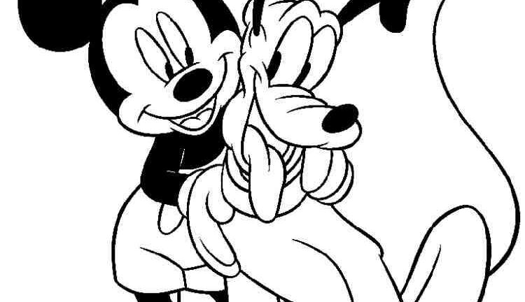 Mickey Mouse Clubhouse Colouring Pages Printable