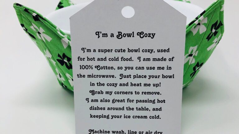 Microwave Bowl Cozy Microwave Bowl Holder Soup Cozies Soup Bowl Hot