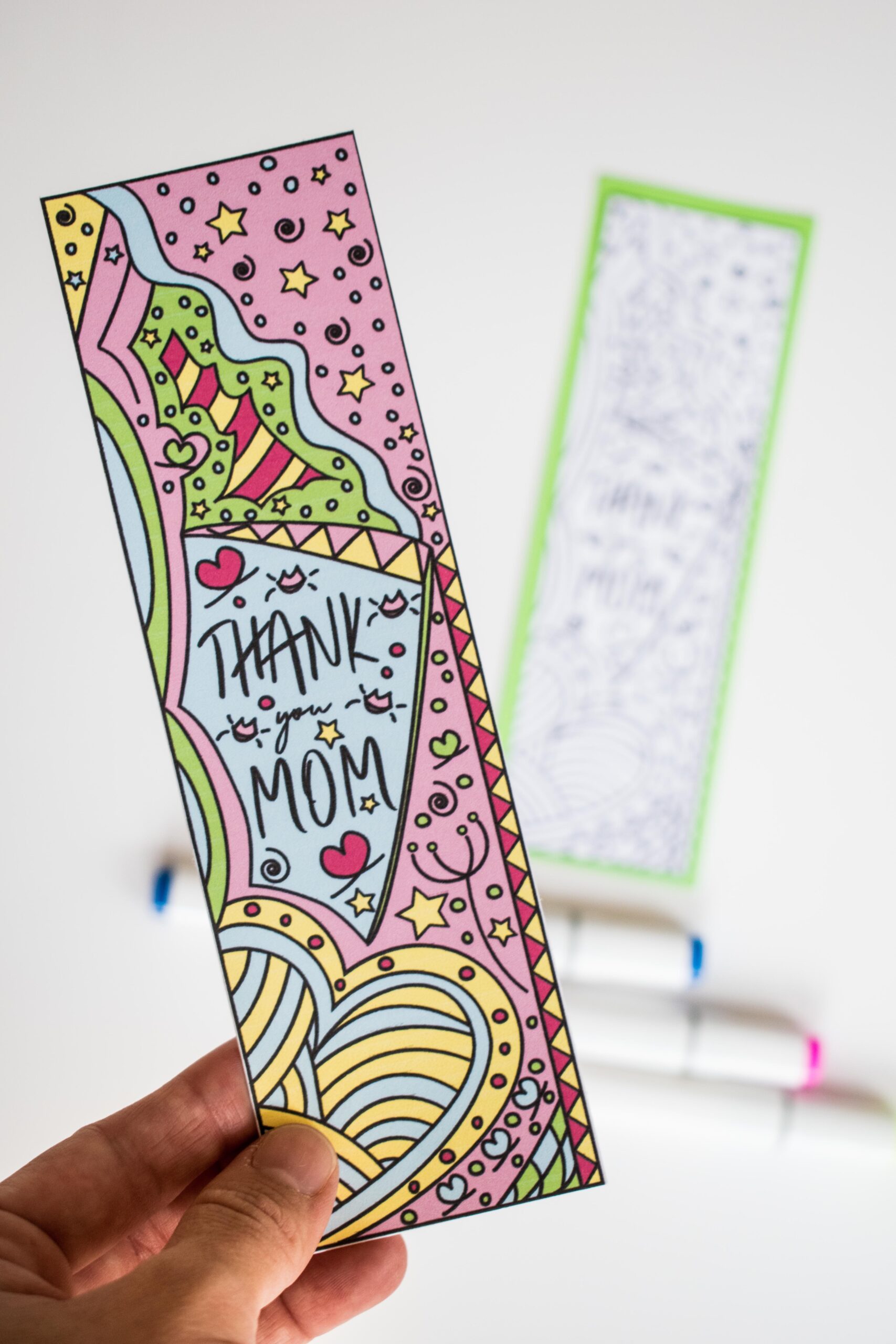 Mother S Day Bookmarks Printable Free Printable Word Searches