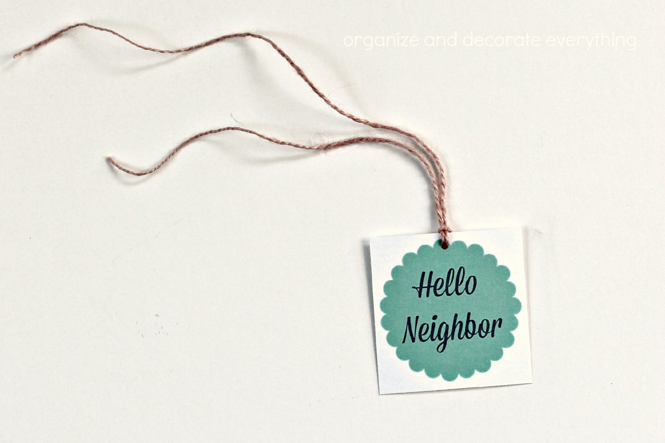 Free Printable Neighbor Gift Tags
