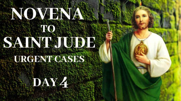 Novena To St Jude Miracle Prayer Day 4 YouTube