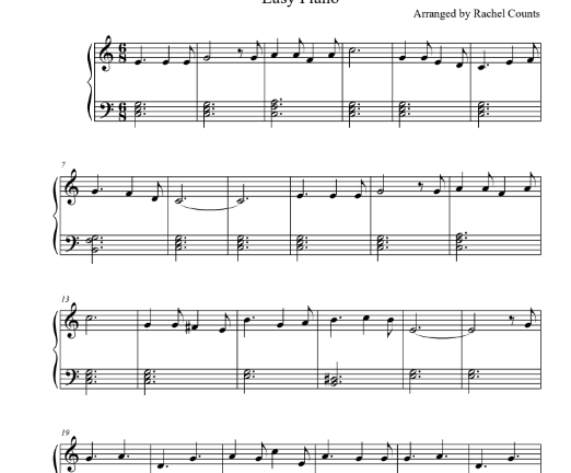 O Holy Night Piano Sheet Music FREE