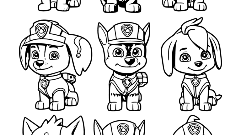 Paw Patrol Printable Pictures To Colour Free Infoupdate