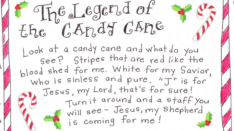 Poem About Candy Candy Cane Story Poem Candy Cane Legend Candy