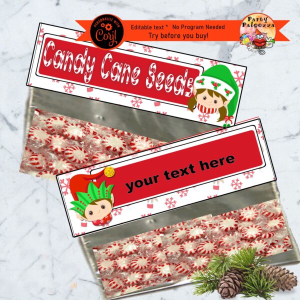 Free Printable Bag Toppers Christmas