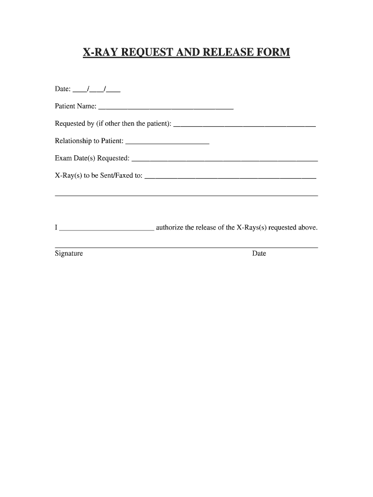 Printable Dental Release Form Printable Forms Free Online