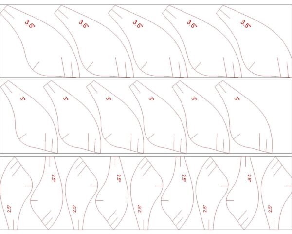 Printable Fishing Lure Templates Pdf
