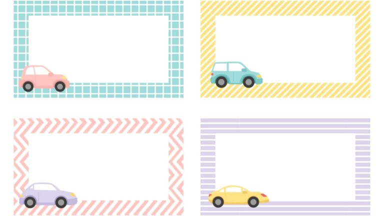 Printable Free Car Rider Tags Template Free Printable