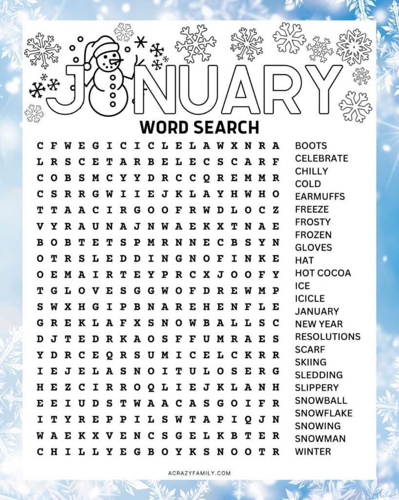 Graduation Word Search Free Printable