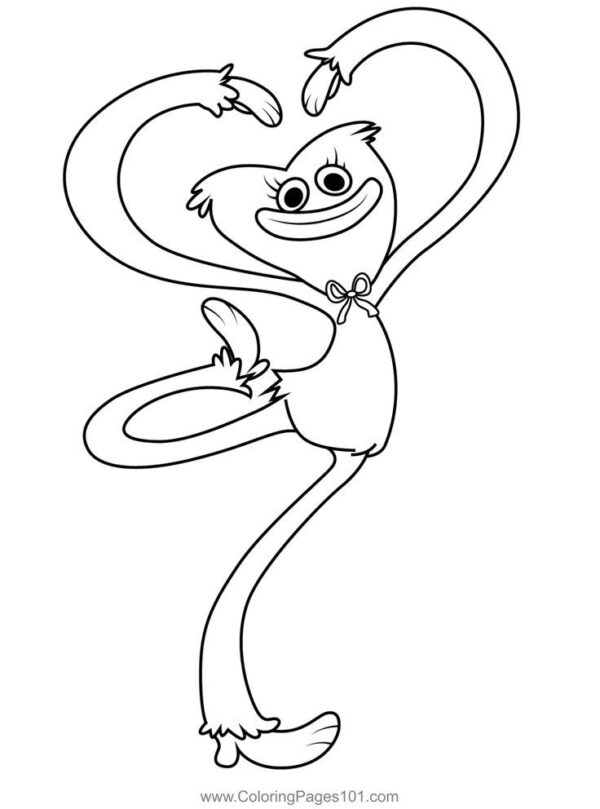 Printable Poppy Playtime Coloring Pages