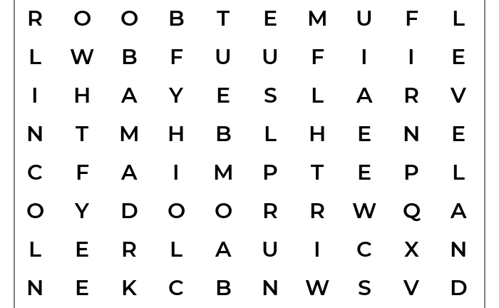 Printable Presidents Word Search