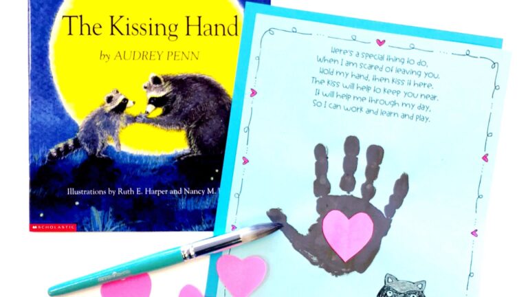 Printable The Kissing Hand Activities Calendar Printables