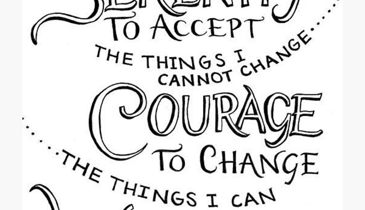 Serenity Prayer Printable Image Free