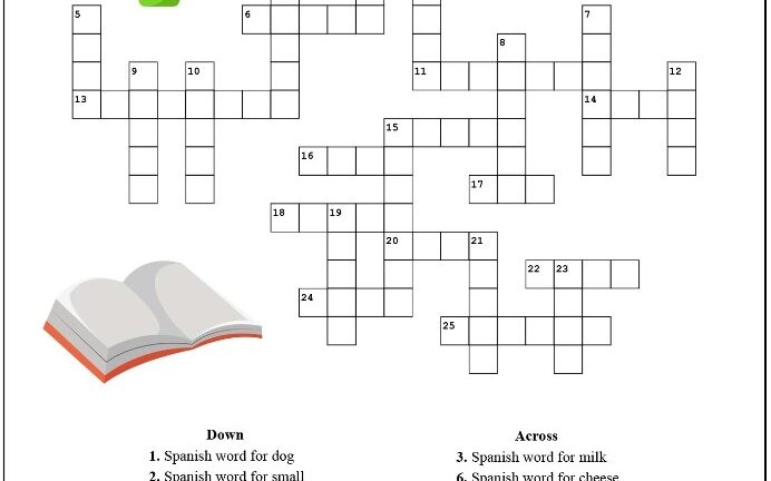 Spanish Word Search Puzzles Printable Template Insidethehood