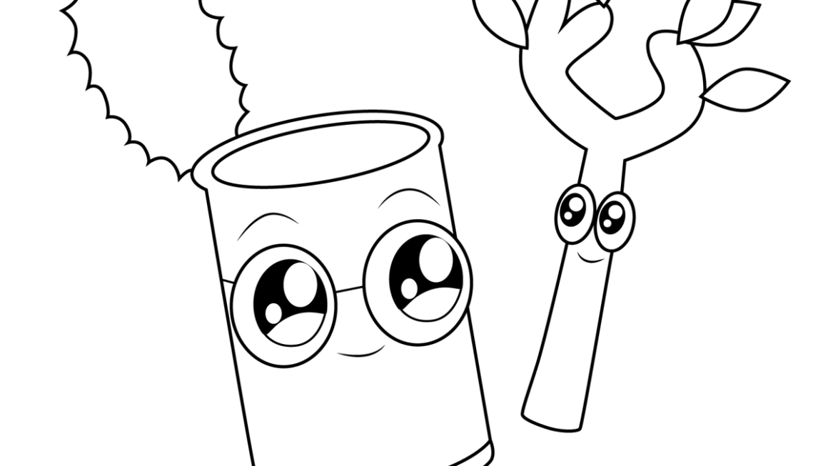 Sticky N Canny Lankybox Coloring Page Coloring Pages Printable