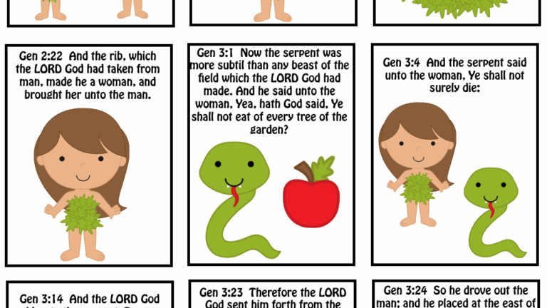 The 5 Best WORKSHEETS For ADAM AND EVE Preschool Theme Preschool