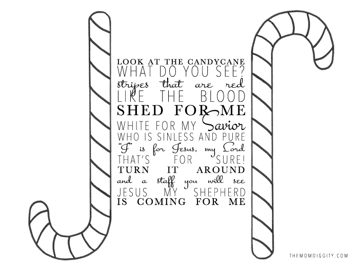 The Meaning Of The Candy Cane A Toddler Activity Christmas Sunday