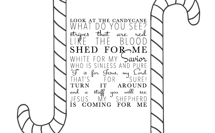 The Meaning Of The Candy Cane A Toddler Activity Christmas Sunday