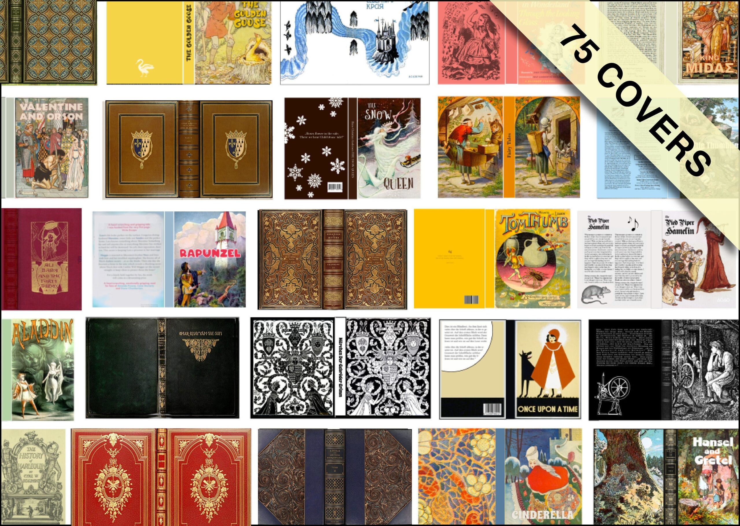 Vintage Book Covers Printable