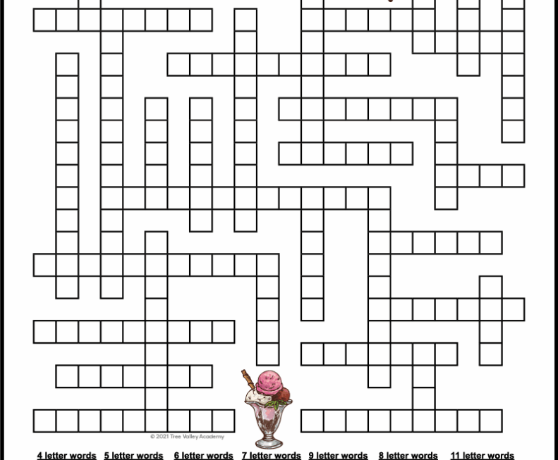 Word Fill In Puzzles Printable