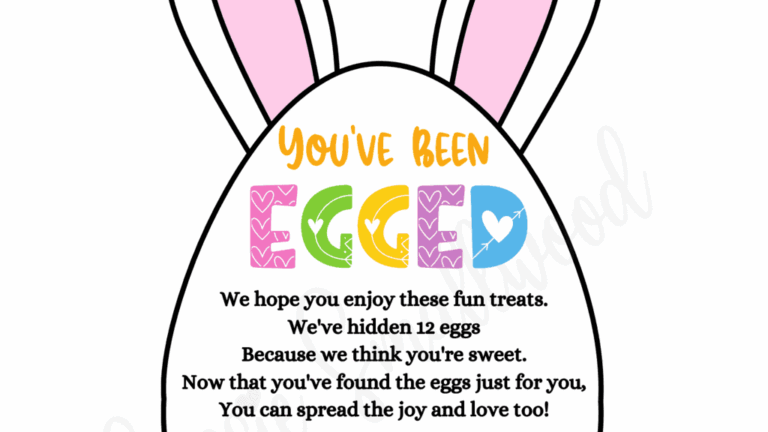 You Ve Been Egged Printable Printable Templates Protal