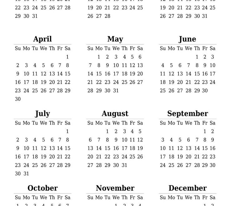 2023 2024 2025 2026 Free Printable Calendars And Planners PDF