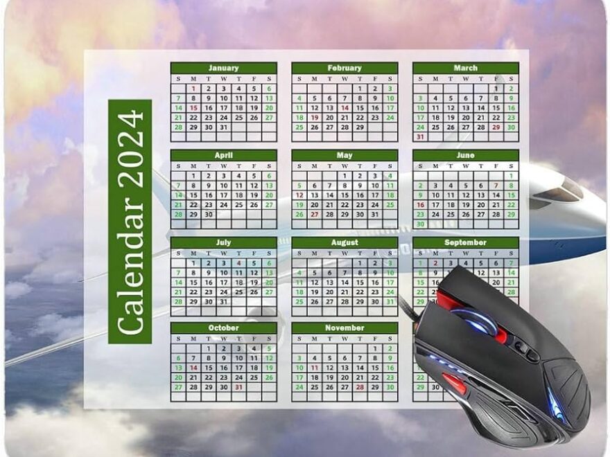 2024 Boeing Calendar Deb Martie