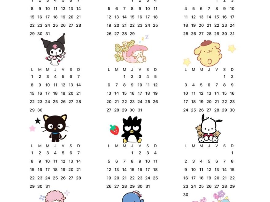 2024 Sanrio Calendar Immagini Hello Kitty Immagini Hello Kitty