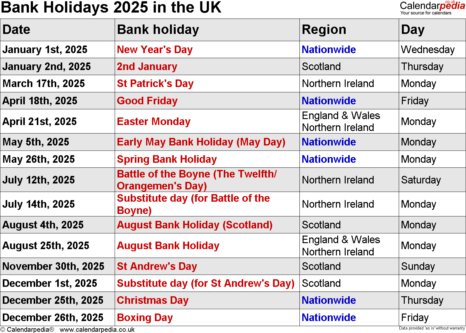 2025 Bank Holidays Canada List James S Hauk