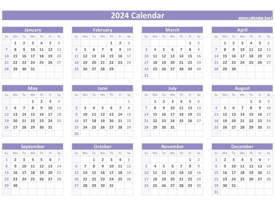 2025 Calendar Landscape Printable Emiliano Jett