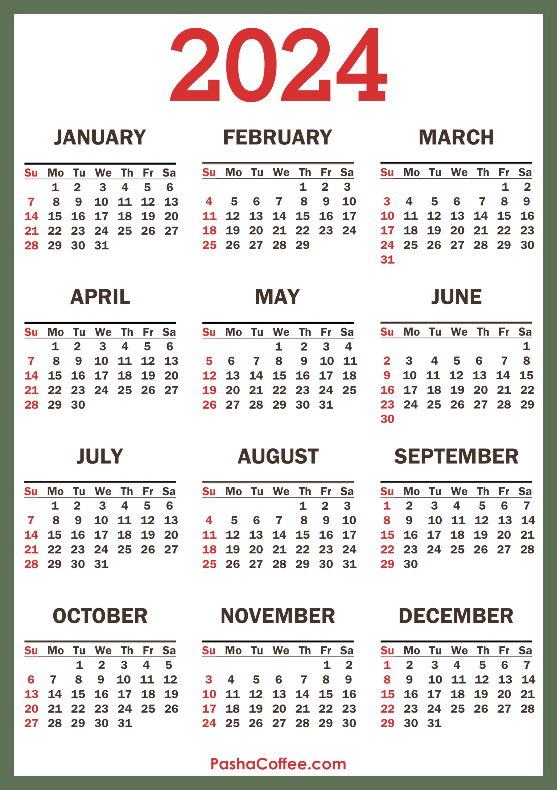 2025 Calendar Year Fernando Grant