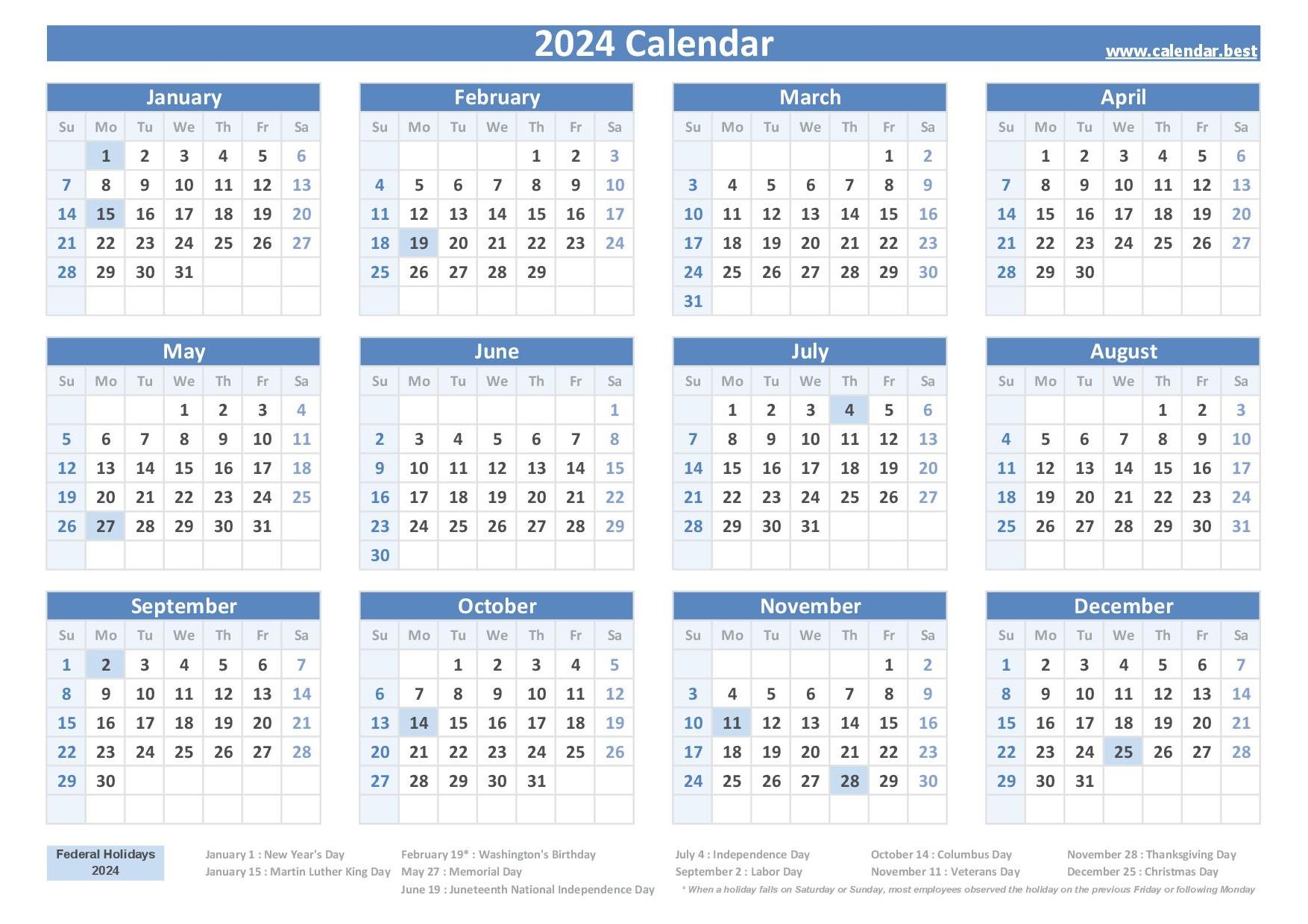 2025 Federal Calendar Opm Hiro Dekooij