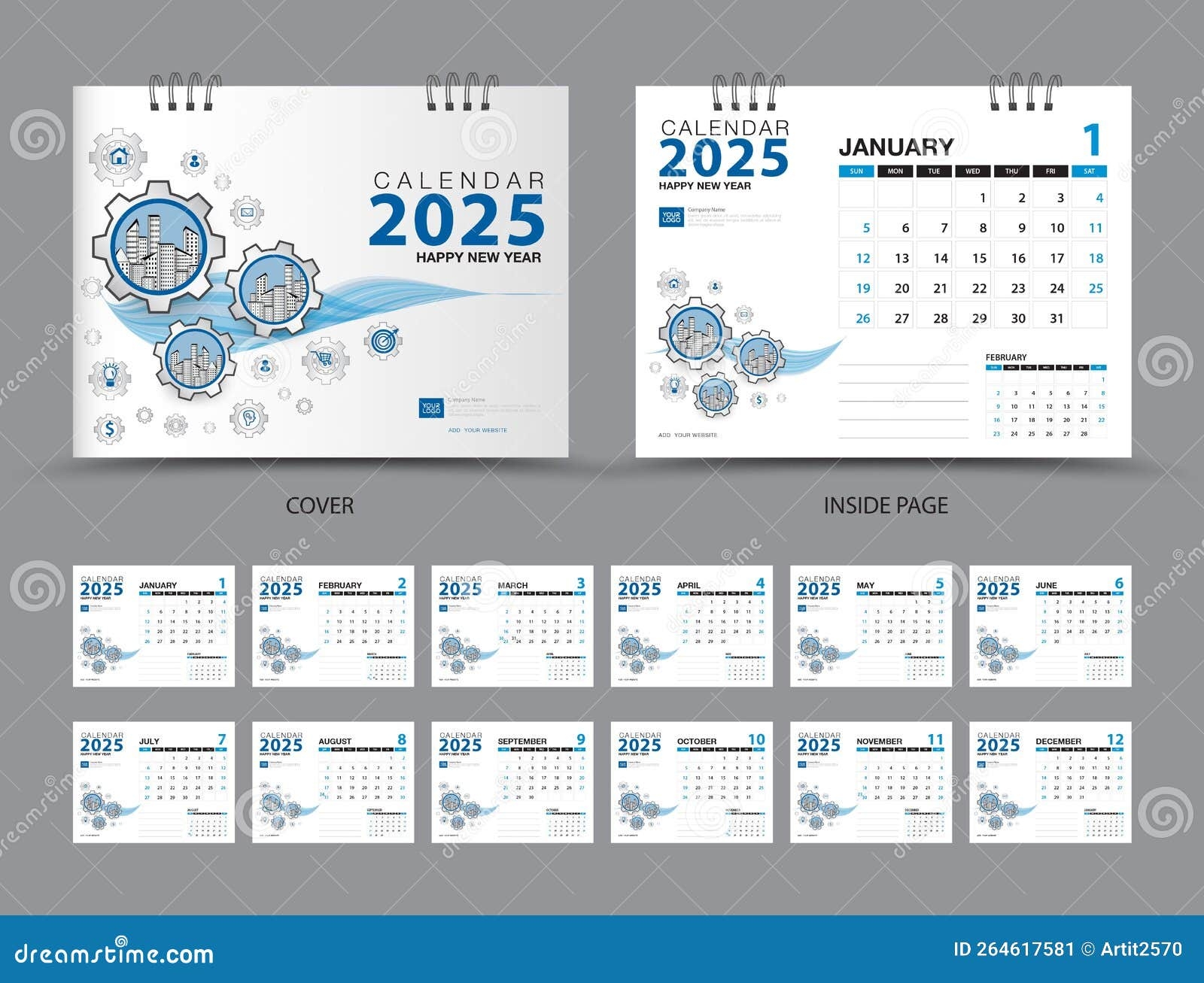 2025 Planner Set James S Thomas