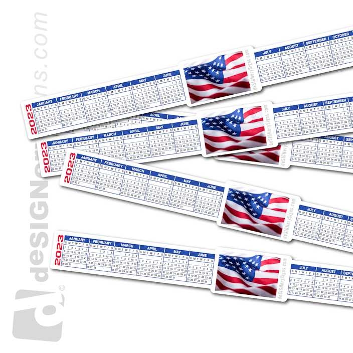 2026 Monitor Strip Calendar Printable