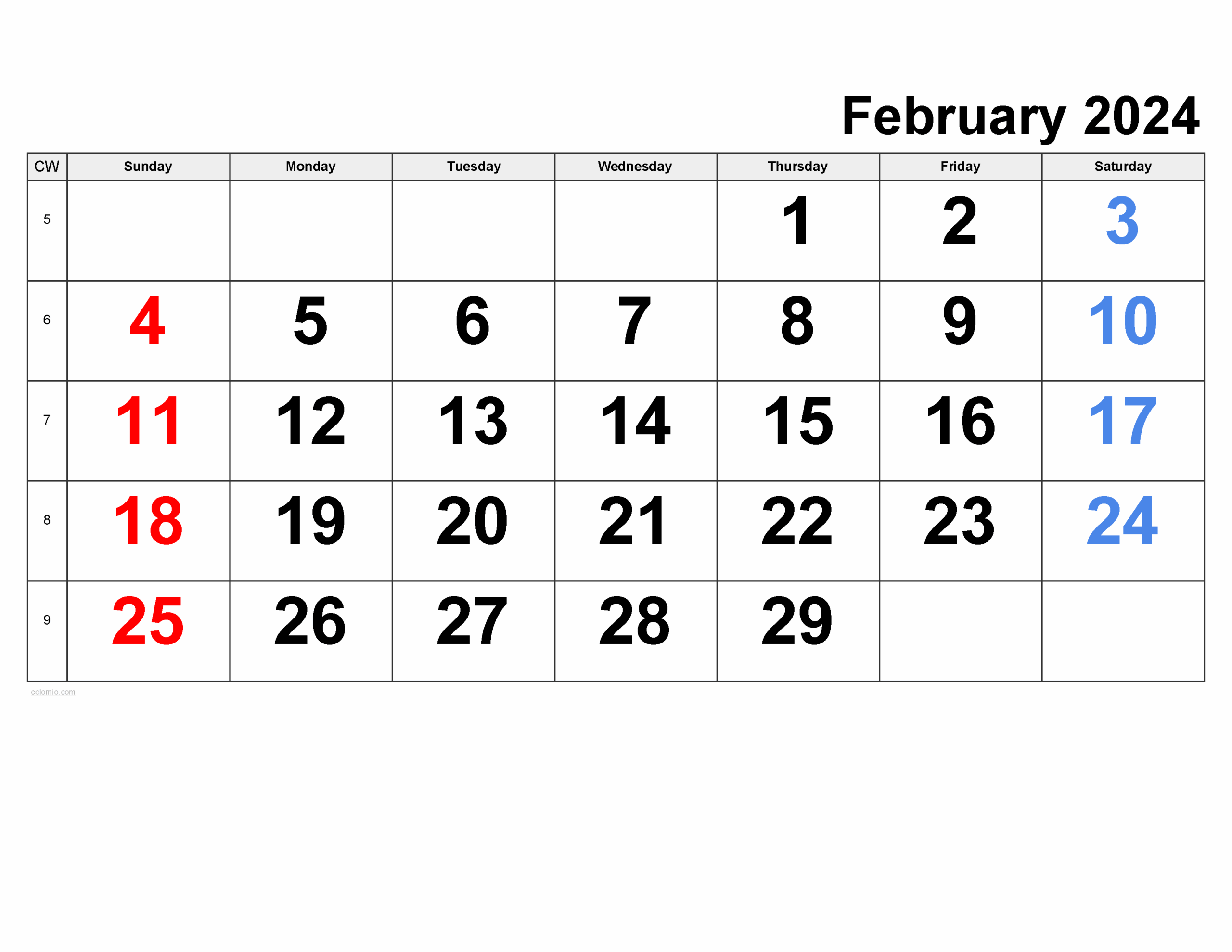 2025 Week Number Calendar Printable Coloring Nerty Tiphanie