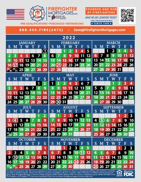 48 96 Shift Calendar 2025 Printable Gerald O Bradley