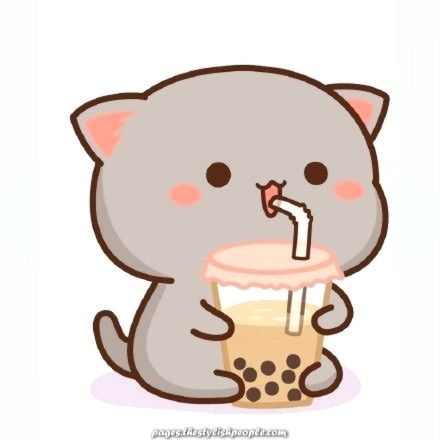 59 Ideas De Gatitos De Amor Gatos Kawaii Dibujos Kawaii Tiernos